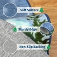 thumbnail image 4 of HOMERRY Xmas Rug Christmas Home Decor Tree Deer Print Area Rug Washable Non-slip 5' x 7' Modern Throw Rug for Living Room Indoor Blue Carpet, 4 of 5
