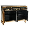 thumbnail image 5 of Red Lantern Black Lacquer Sideboard - Landscape, 5 of 7