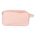 thumbnail image 1 of Neceser de viaje impermeable para maquillaje, bolsa de viaje para accesorios, champú, artículos de tocador, color rosa, talla única, 1 of 15