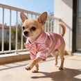 thumbnail image 1 of Raindrops 1Jgo Dos Patas Para Cachorros En Satén Rosa Con Cómodo Y Para Uso Interior Y Exterior, 1 of 6