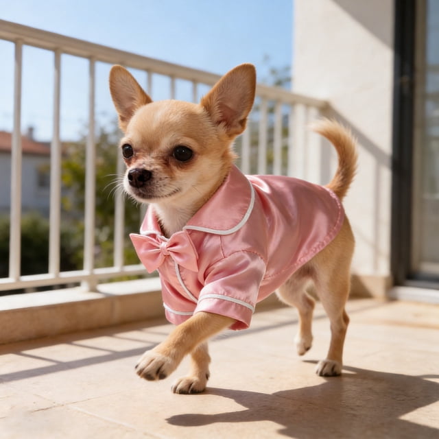 Raindrops 1Jgo Dos Patas Para Cachorros En Satén Rosa Con Cómodo Y Para Uso Interior Y Exterior