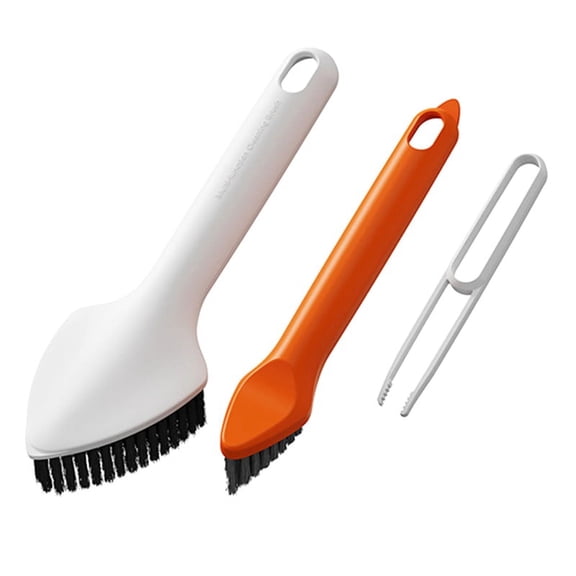 Scrub Brush for Cleaning with Long Handle, Multifunctional Medium Stiff Cleaning Brush, Household