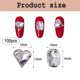 thumbnail image 2 of 100 piezas de diamantes de imitación para uñas, gemas para decoración de uñas, cristales, juego de decoraciones de vidrio, decoración para rostro, ropa, zapatos, 2 of 6