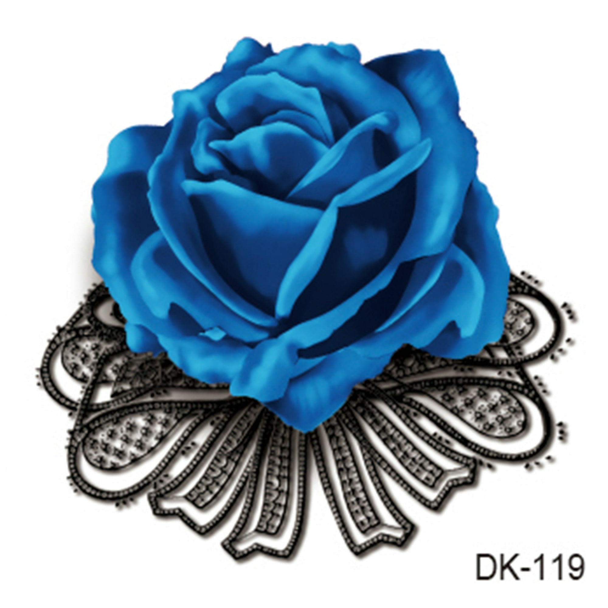 Temporary Tattoo 3d Rose Ribbon Walmart Canada