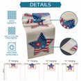 thumbnail image 6 of Patriotic USA Flag Table Runner 90 Inches, Independence Day Firework Cream Striped Bed Runner Dresser Scarves Tabletop for Indoor Outdoor Parties/Ceremony/Banquet, 13" x 90", 6 of 9