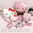 thumbnail image 4 of Bolso cruzado de Hello Kitty de 12Cm/20Cm para mujer, bandolera Kawaii, bolso de hombro de viaje 3D, Bolso pequeño para teléfono, regalo para niñas, 4 of 5