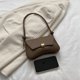 thumbnail image 3 of Bolsa De Hombro Bolso bandolera con hebilla de bloqueo de metal con personalidad elegante para mujer (marrón) Ehuebsd Para Estrenar, 3 of 9