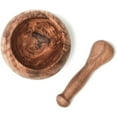 thumbnail image 3 of Berard Olive Wood Handcrafted Mortar and Pestle Set, 5", 3 of 4