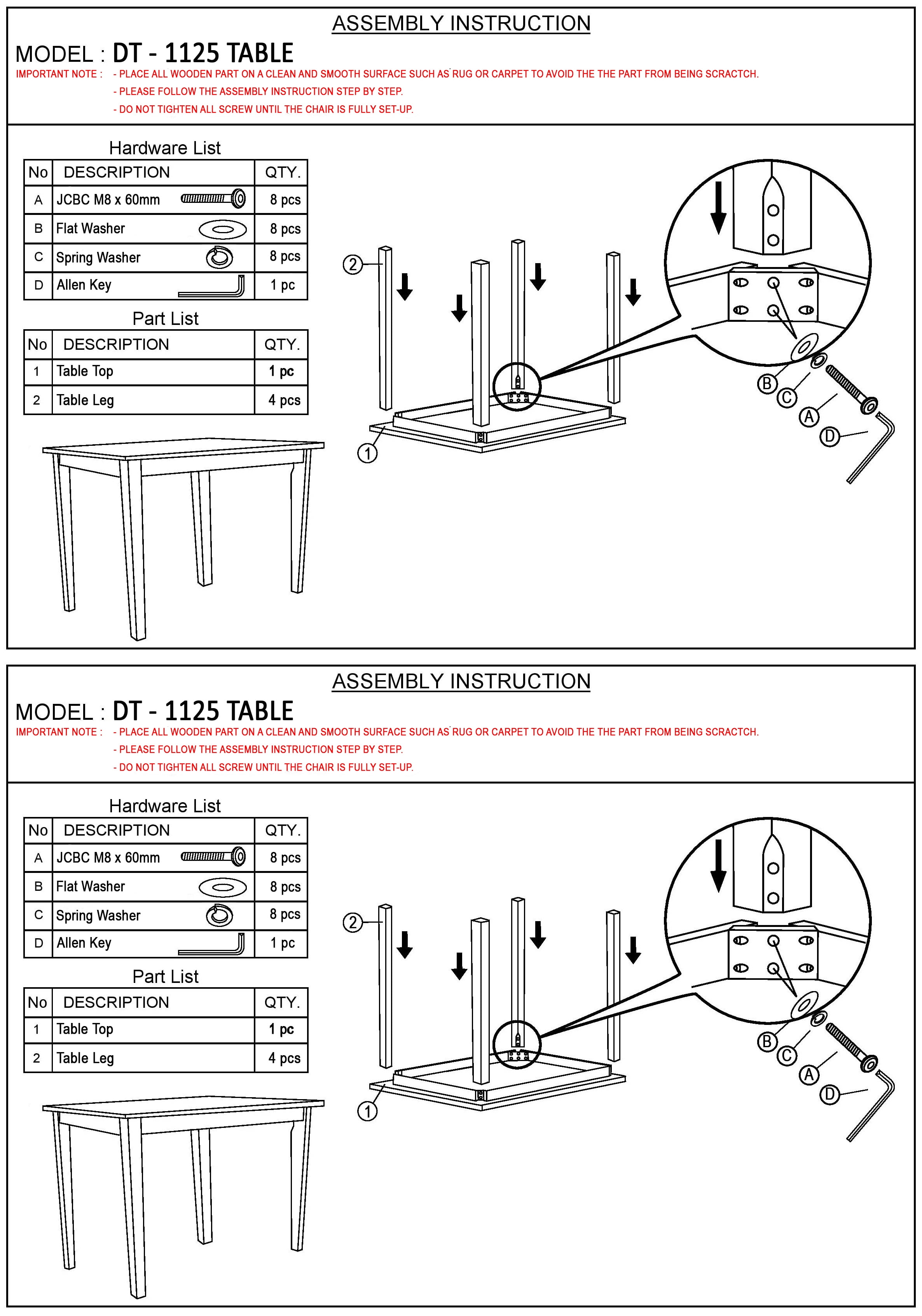 Affan 5 Piece Dinning Table and Chair Set