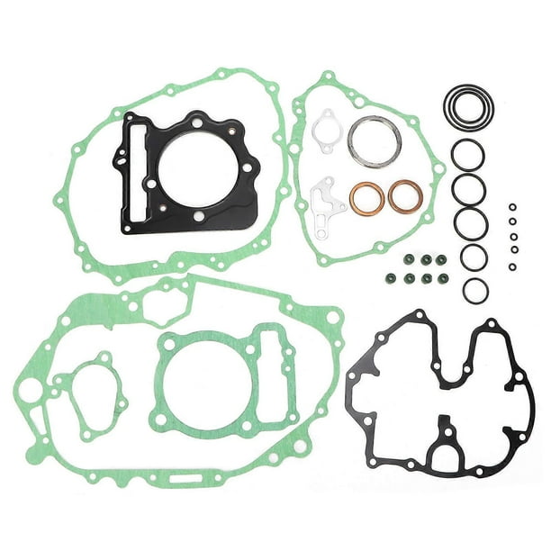 7pcs Engine Valve Cover Gasket Set Complete Top Bottom End Kit Replacement for Sportrax 400 TRX400EX 1999?2004