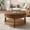 Round-Walnut Brown C--31.5 Inch, variant on Hemvt 42 Inch Lift Top Coffee Table with Storage Compartment, Hydraulic Lift Coffee Table for Living Room with Fluted Design, Farmhouse Center Table with Rounded Safety Corners