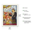 thumbnail image 2 of The Mysterious Danté - Presenting the World’s Greatest Mystery Spectacle - Vintage Magic Poster c.1930 - Master Art Print 10in x 14in, 2 of 4