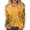 Yellow, variant on yunLCZ Womens Long Sleeve Shirts Womens Tops 3/4 Length Sleeve Summer V Neck Shirts Casual Tunic Tops 2025 Womens Long Sleeve Shirts