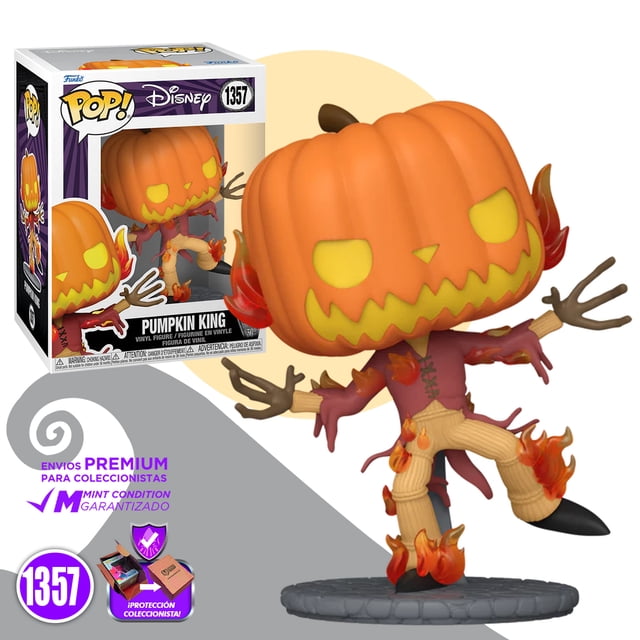 Funko Pop Rey Calabaza #1357 Funko El Extraño Mundo De Jack 30 Aniversario Original