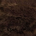thumbnail image 5 of Signature Design by Ashley Bellethrone Contemporary 20x20 Inches Faux Fur Throw Pillow with Zipper Closure, Dark Brown, 5 of 5