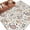 Red, variant on Rectangle Area Rugs 6 x 9 Ft, Paisley Flower Non-Slip Residential Carpet, Spring Watercolor Country Floral Leaf Plant Indoor Crawling Mats Runner Rugs for Living Room/Dining Room/Bedroom