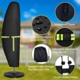 thumbnail image 4 of Offset Parasol Cover 420D Oxford Banana Style para Garden Yard Balcón Sombrillas Hugtrwg Para estrenar, 4 of 8