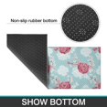 thumbnail image 6 of Pioneer Flower Floral Print Pattern Kitchen Rugs Sets Of 2, Anti Fatigue Non Slip Washable Floor Mats for Kitchen Sink Laundry, 17X30 Inch + 17X47 Inch, 6 of 6