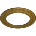 thumbnail image 3 of Ekena Millwork 12"OD x 8"ID x 1/2"P Andrea Ceiling Medallion (Fits Canopies up to 8"), Hand-Painted Gold, 3 of 6