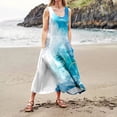 thumbnail image 3 of WILLBEST Vestidos para Mujer Vestido Casual sin Mangas de Verano para Mujer Vestido de Playa con Bolsillos Estampados Coloridos Extra Grande, 3 of 3