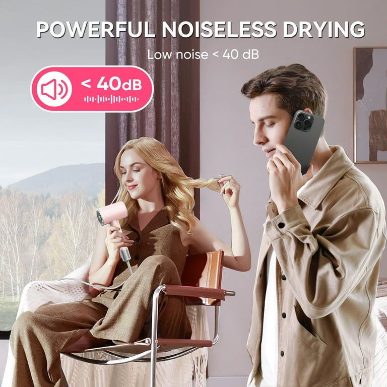 GCZ 1500W High-Speed Ionic Hair Dryer, Fast-Drying Styling