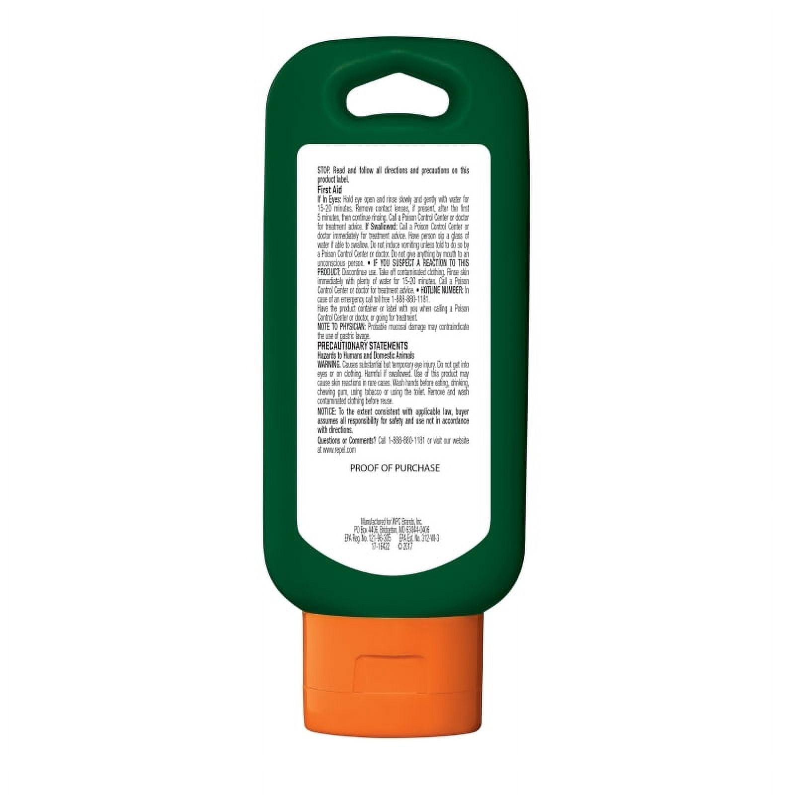 Repel Insect Repellent Sportsmen Max Formula Lotion 40 Percent DEET 4 Ounces