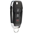 thumbnail image 4 of KeylessOption replacement blank key + flip style fob for 2016+ Ford Models (164-R8130, 164R8130) 3-button fob, 2 pack, 4 of 6