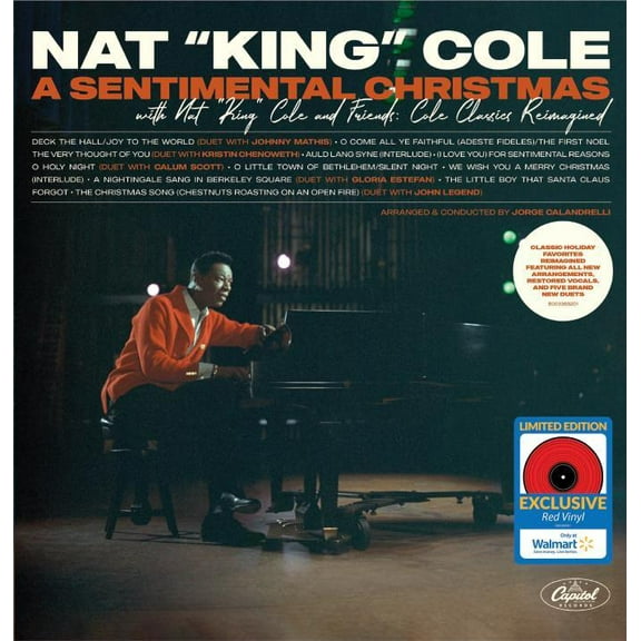 Nat King Cole - A Sentimental Christmas with Nat King Cole and Friends: Cole Classics  Reimagined (Walmart Exclusive) - Music & Performance - Vinyl [Exclusive]