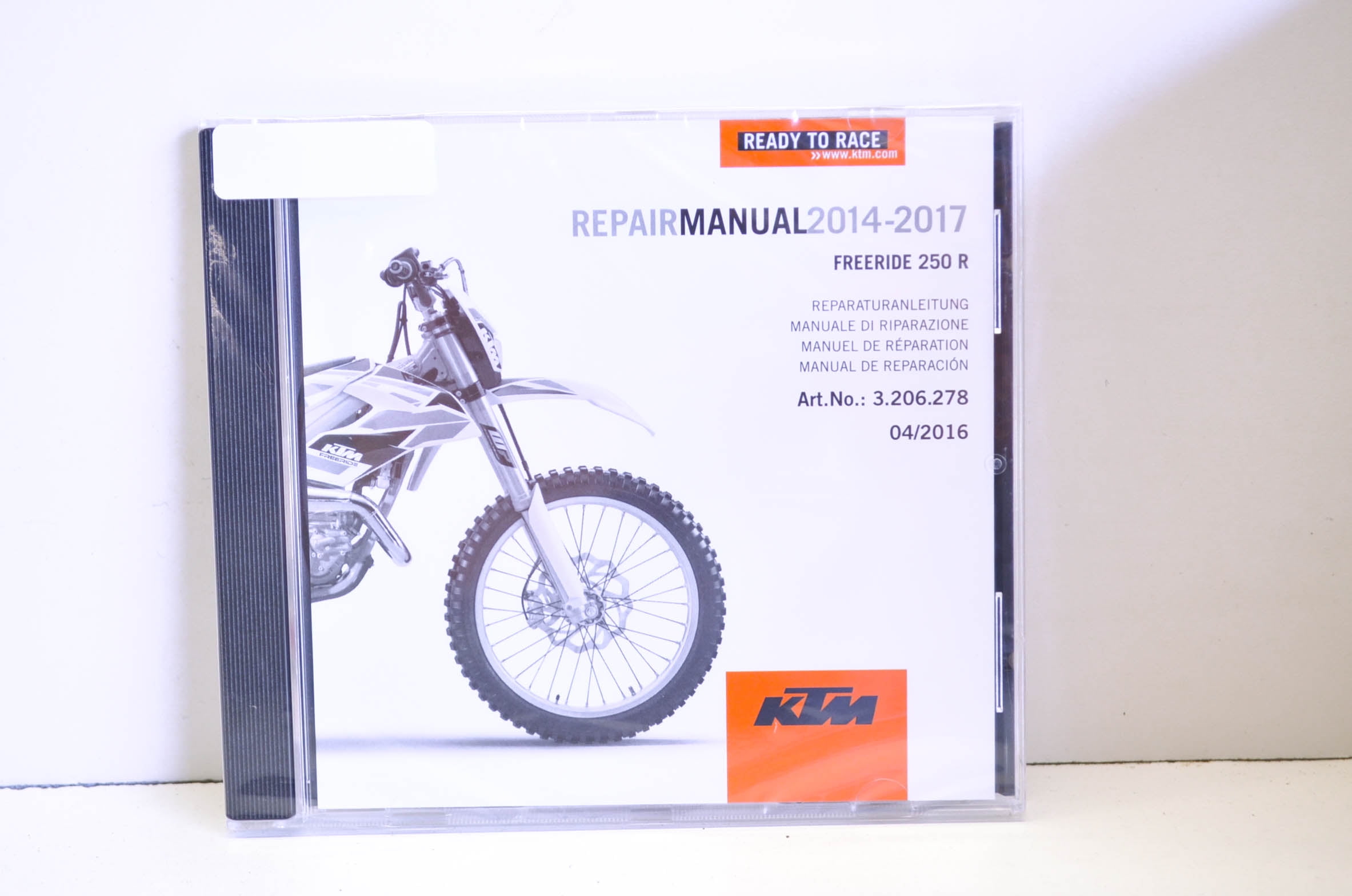 KTM 3206278 2014-2017 Freeride 250 R Repair Manual CD Disc QTY 1 - Walmart.com