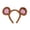 Brown, variant on Ear Headband Gray Adult Carnival Halloween Prop Soft Ear Headband Party Decoration Photography Prop Performance Accessory,Brown