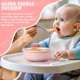 thumbnail image 6 of Vesteel Stainless Steel Kids Bowls with Suction, 3-Piece Suction Plates & Bowls for Toddlers, Removable Silicone Shell & Dishwasher Safe, Blue/Green/Pink, 6 of 8