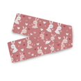 thumbnail image 7 of Yayeee Table Runner 70 inches Long Home Kitchen Dinning Party Decoration, Bunny Love Blooms, 7 of 7