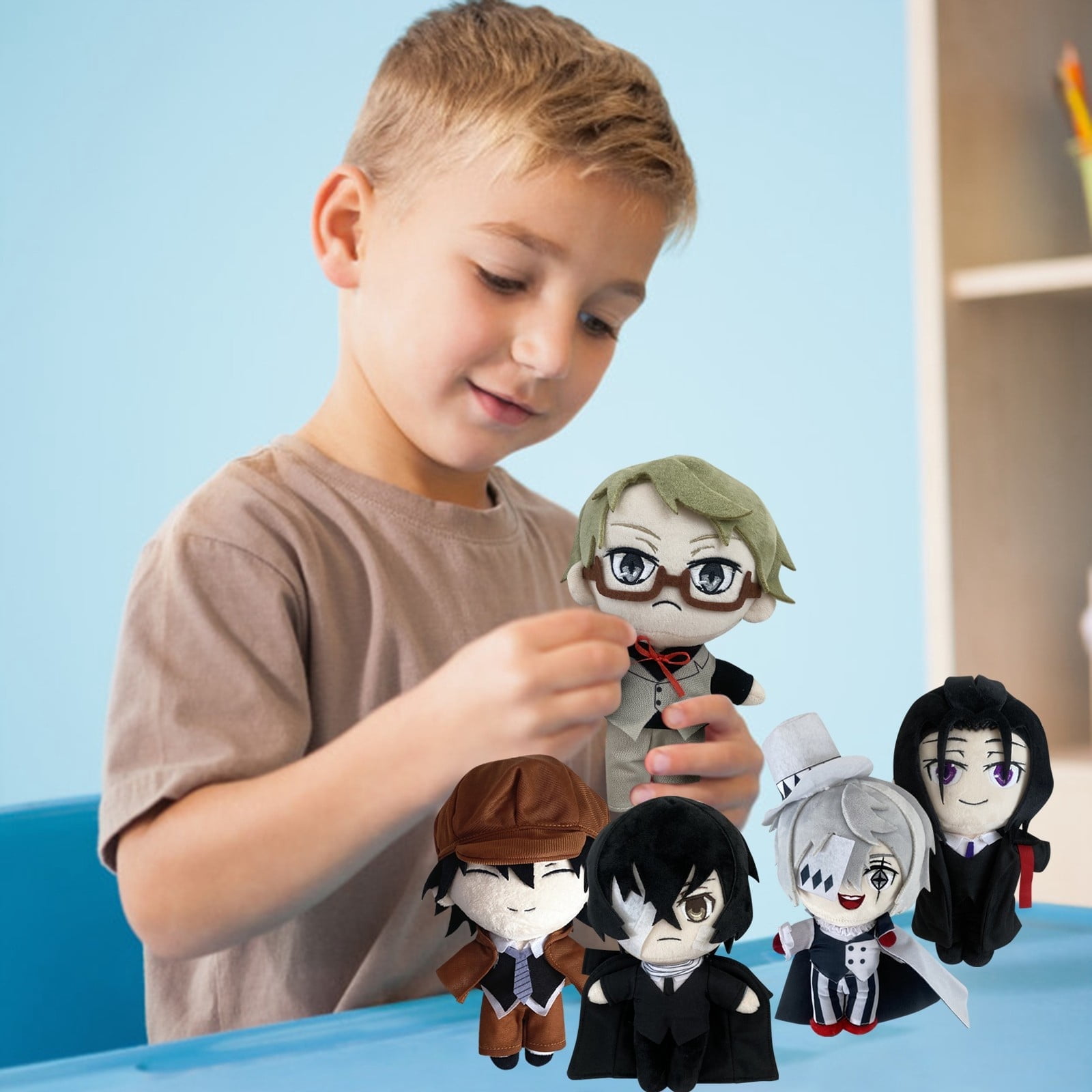 ZapZest Bungo Stray Dogs Atsushi Nakajima Plush, 8.5