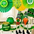 thumbnail image 4 of Ayieyill St Patricks Day Decorations 2PCS St Patricks Gnomes for Kids Home Table Ornament St. Patrick's Day Gifts Irish Gnome Plush Elf Scandinavian Handmade Swedish Tomte Leprechaun 20in (Green), 4 of 6
