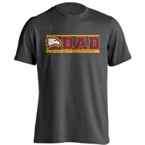Winthrop University Eagles Dad Proud Parent Short Sleeve T-Shirt