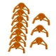 thumbnail image 1 of 10 clips ajustables para el entrenamiento de tallos de plantas, fáciles de usar. amarillo, 1 of 9
