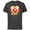 Charcoal, variant on Iron Man Light Up My Heart Valentine’s Day Romantic - Short Sleeve Cotton T-Shirt for Adults - Customized-Red