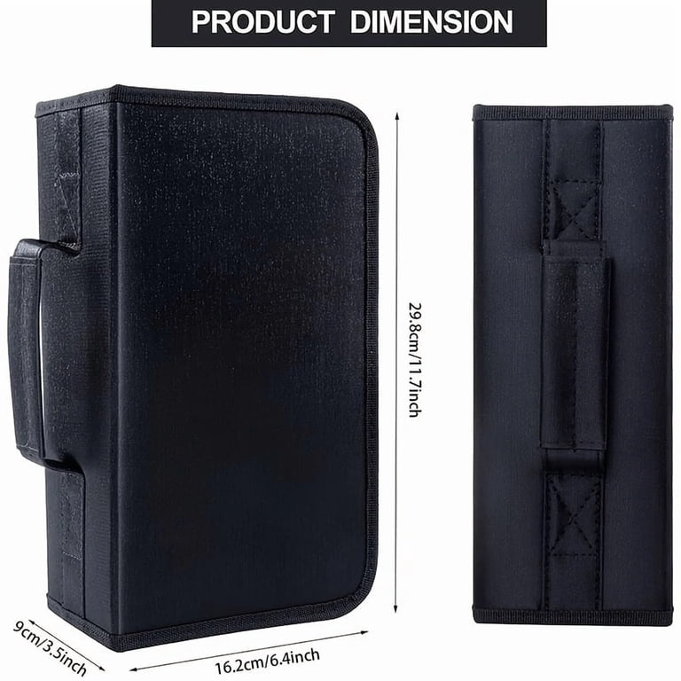 Dvd Rack Plastic Black CD Case DVD Storage Holder, 128 Capacity DVD Cases Organizer CD Plastic ...
