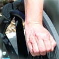 thumbnail image 2 of Rehabilitation Advantage Poignées de Mobilité Manuelles pour Fauteuil Roulant, 2 of 3