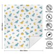 thumbnail image 5 of Cute Dinosaur Cartoon Pattern Soft Sherpa Fleece Throw Blanket, Warm Cozy Plush Blanket for Sofa Bed Couch, All Season, 50"x60", 5 of 5