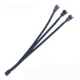 thumbnail image 1 of Computer fan line one-three 4Pin expansion line PWM temperature control cooling fan HUB HUB nylon mesh, 1 of 2