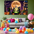 thumbnail image 2 of Decorative Design Happy Halloween Banner Witch Theme Pumpkin Design Spooky Elements for Halloween Party Indoor Decoration Outdoor Event, 2 of 5