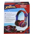 thumbnail image 5 of eKids Marvel Spider-Man Homecoming 2 - Headphones with mic - on-ear - Bluetooth - wireless - black, red, 5 of 8