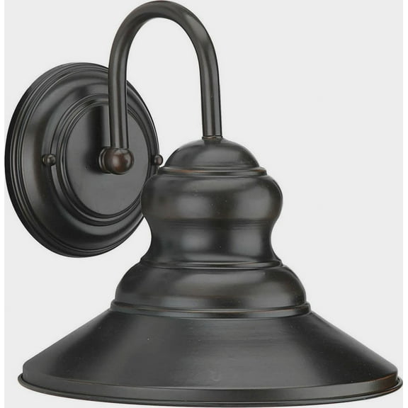 Forte Lighting 1027-01-32Ds 1 Light Outdoor Wall Sconce - Bronze