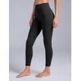 thumbnail image 5 of Leggins Colorfulkoala Dreamlux sin costuras frontales para mujer, negros, 5 of 5