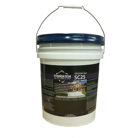 5 Gallon Armor SC25 Siliconate Water Based Penetrating Concrete Sealer and Masonry Water