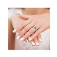 thumbnail image 4 of Sterling Silver Green Enameled Awareness Ribbon Ring, 4 of 4