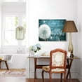 thumbnail image 7 of Farmhouse Just Breathe Wall Art Teal Dandelion Wall Art For Living Room Bedroom Bathroom Decor White Flower Flora Dandelion Pictures Canvas Prints Artwork Framed Ready To Hang 12x16 Inch, 7 of 7