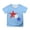 M161 Sky Blue, variant on Tfken Independence Day Girls Shirts Crew Neck Short Sleeve Star Print Tops Patriotic For America July Of 4Th 250Th Anniversary Toddler Classic T-Shirts Black Size 3-4 Years