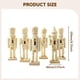thumbnail image 3 of 6 piezas de cascanueces navideños de madera para hacer tú mismo, figuras de cascanueces, esculturas de madera en , manualidades para niños,, 3 of 8